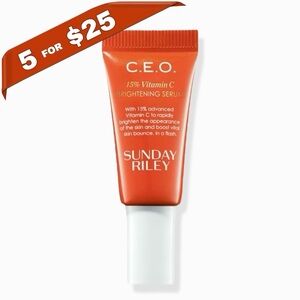 ⚡️ Sunday Riley CEO Vitamin C Brightening Serum Trial Size 5ml